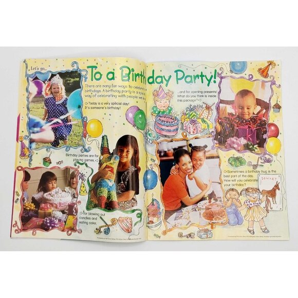 Barney Magazine July/Aug 1998 Happy Birthday BJ! RARE - Picture 7 of 11